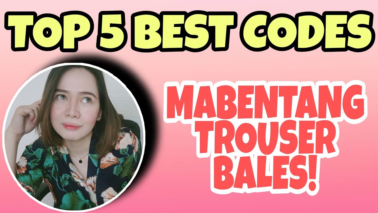 BEST UKAY CODES: ALAMIN ANG MABENTANG BULTO NG UKAY UKAY TROUSER! || IT'S MOMSHIE ANGEL