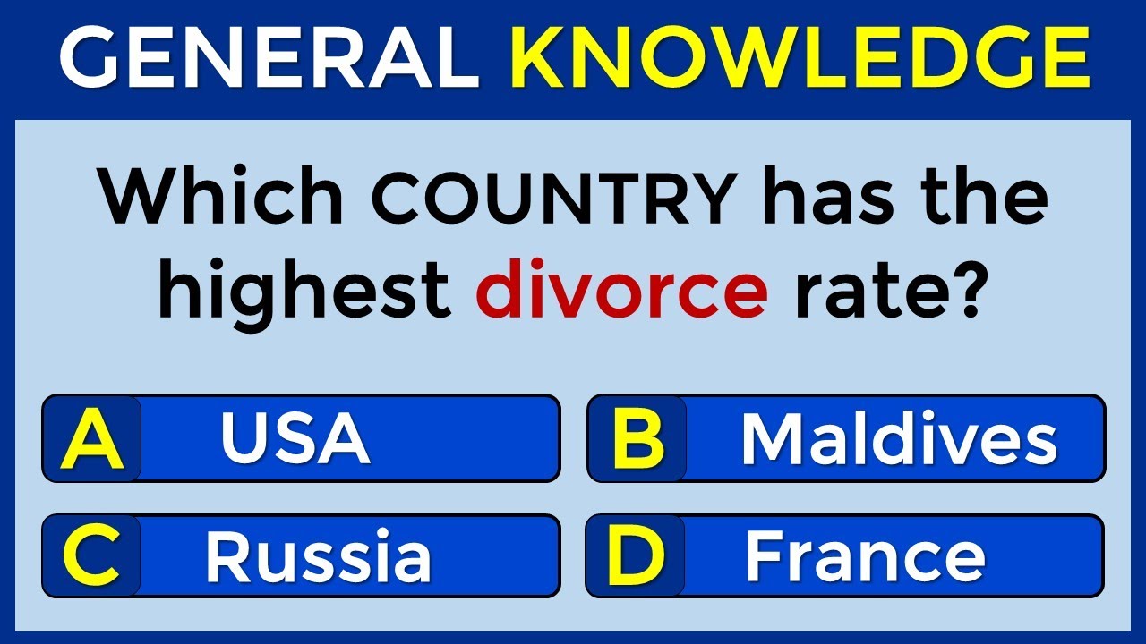Are You Good At General Knowledge? | Take This 35-question Quiz To Find Out! #challenge 119
