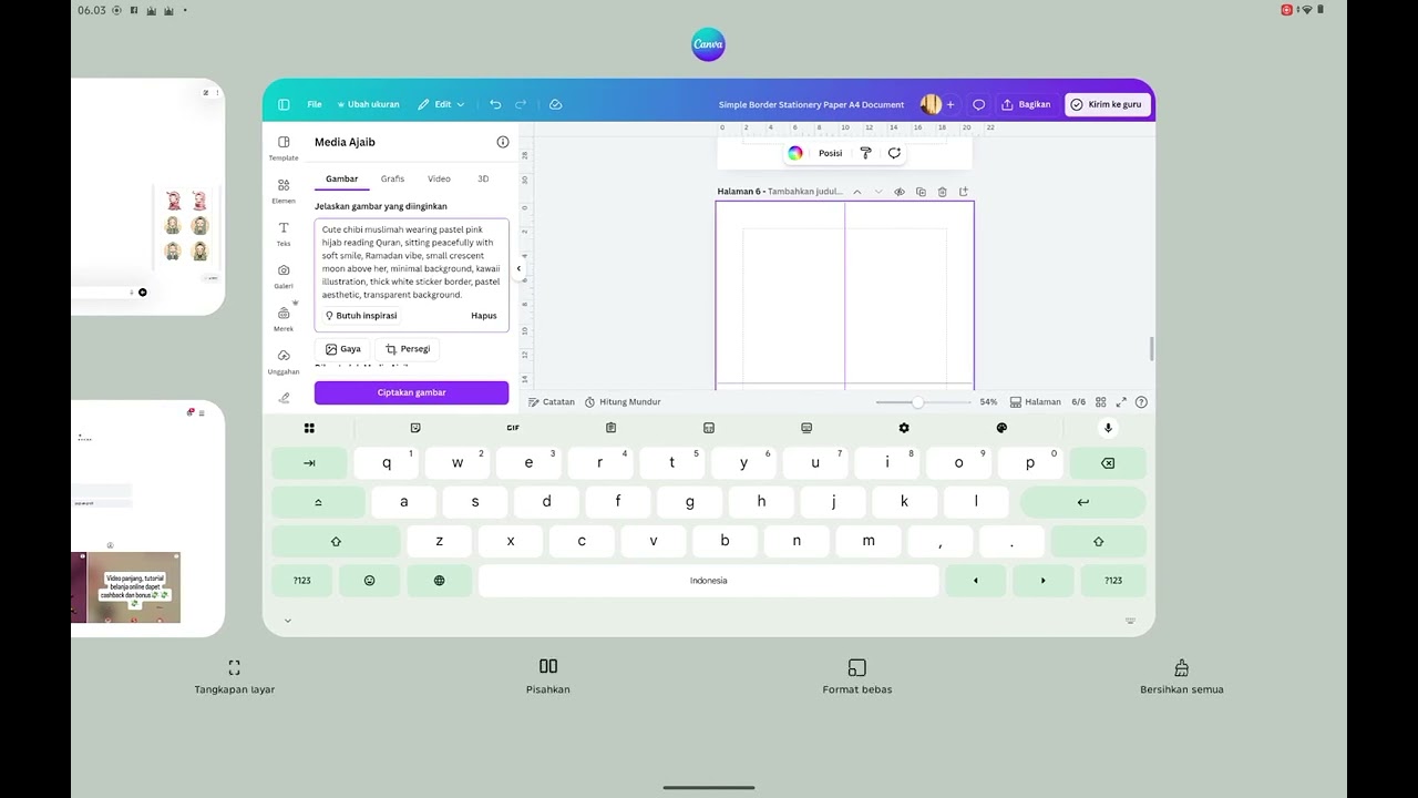 Cara Bikin Stiker Ramadan di Canva AI | Tutorial Lengkap untuk Pemula