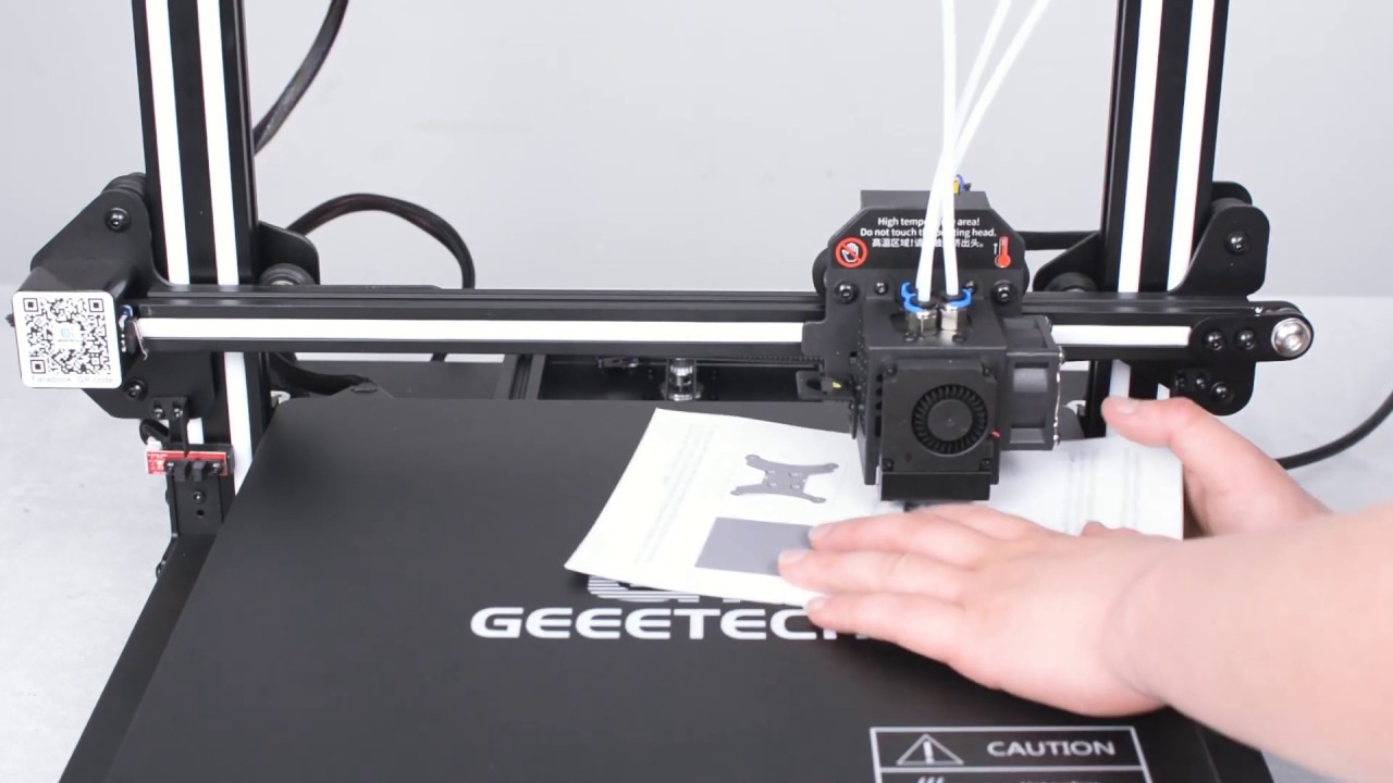 GEEETECH A30T 3D Printer Unbox Setup and Print!