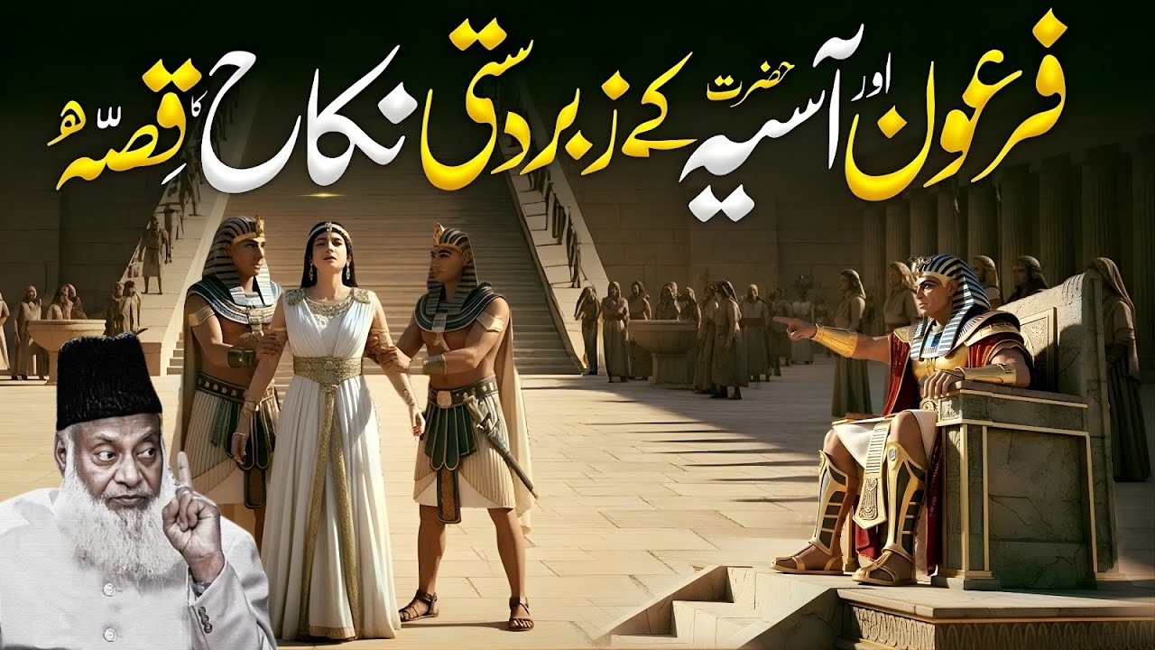 Firon Ka Zulm Aur Hazrat Aasiya (RA) Ka Sabr — Zabardasti Nikah Ki Poori Kahani | Dr Israr Ahmad