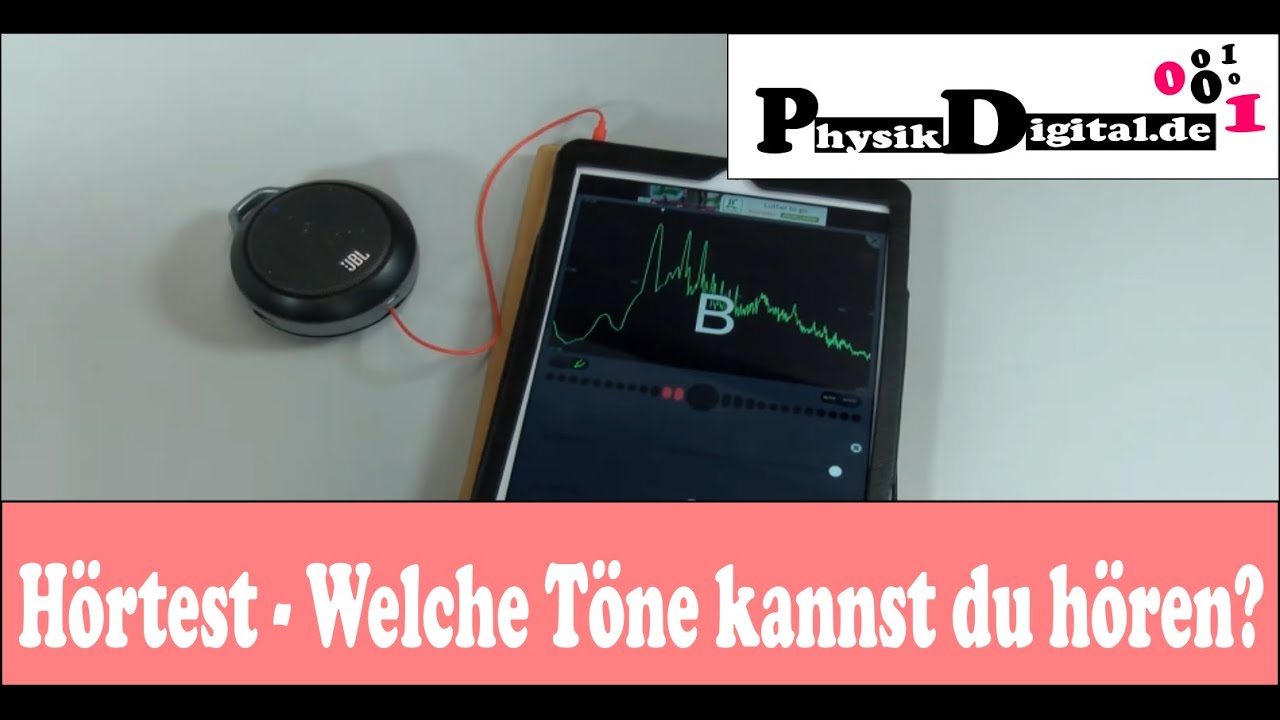H&ouml;rtest - Welche Frequenzen kannst du noch h&ouml;ren?