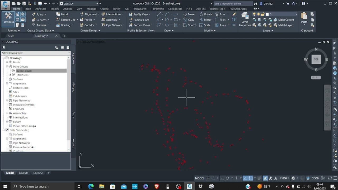 COMO EXPORTAR PUNTOS DE GOOGLE EARTH A CIVIL 3D