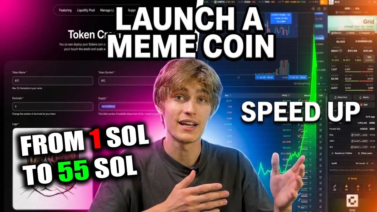 RUG PULL METHOD: How i made 55 SOL Launch a Meme Coin