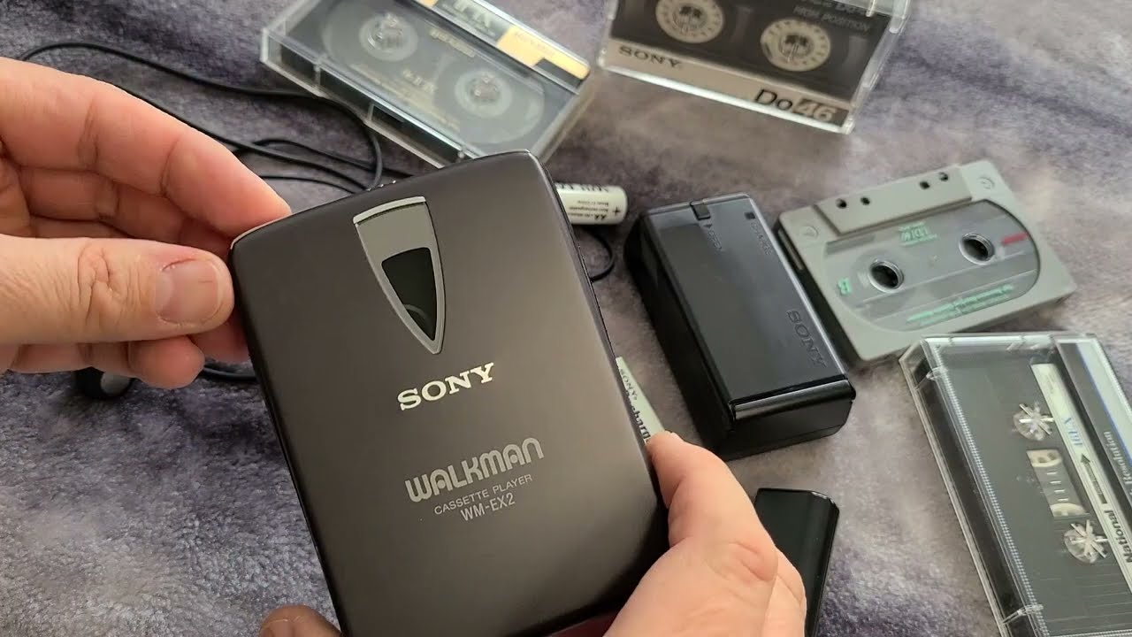 Perfect cassette player SONY Walkman WM-EX2 (Made in Japan) Demo