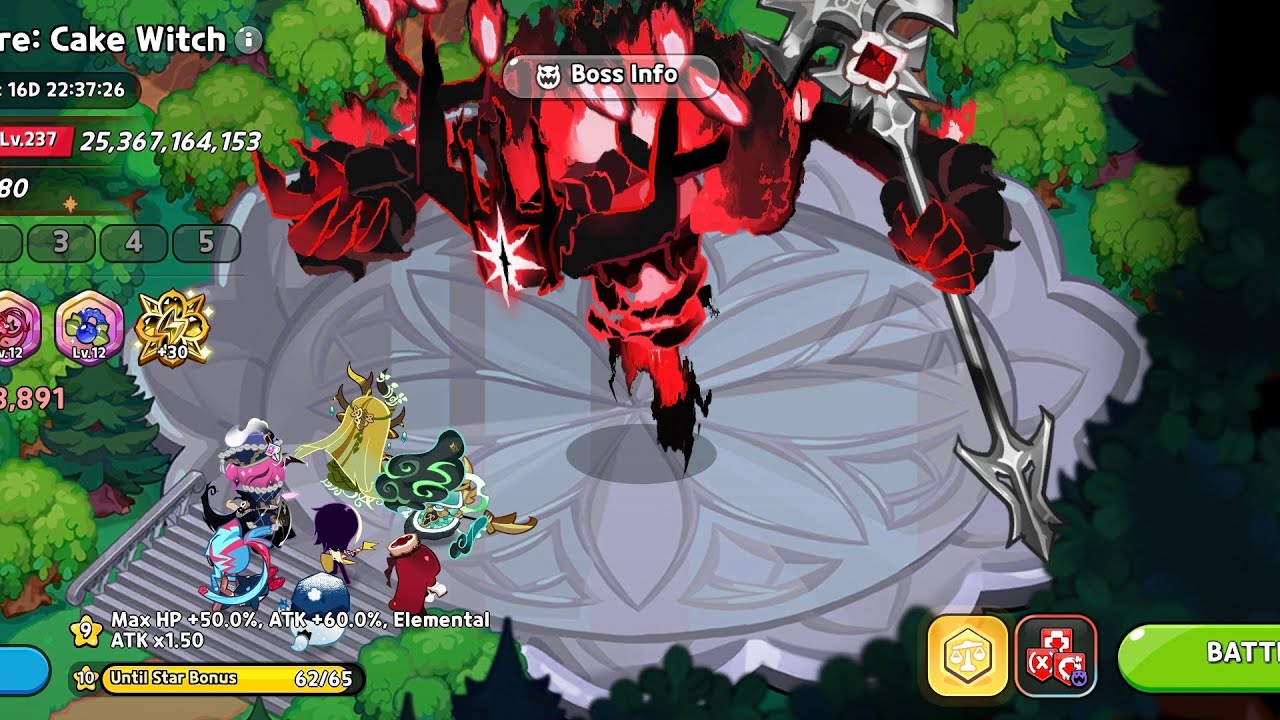 Cookie Run Kingdom - Starspire: Cake Witch UPDATED 1% Guide - Rank 80 Attack