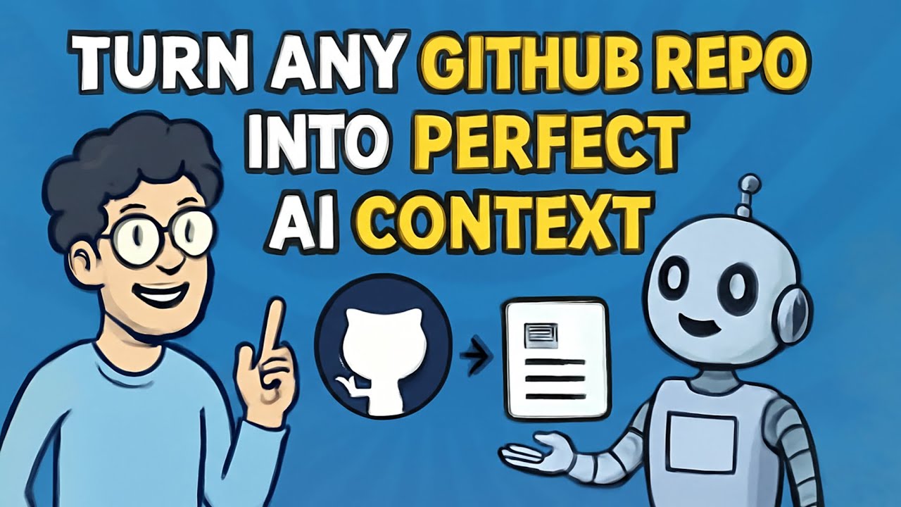 Превратите любой репозиторий GitHub в идеальный контекст для ИИ | Революционный метод | Tech Edge AI