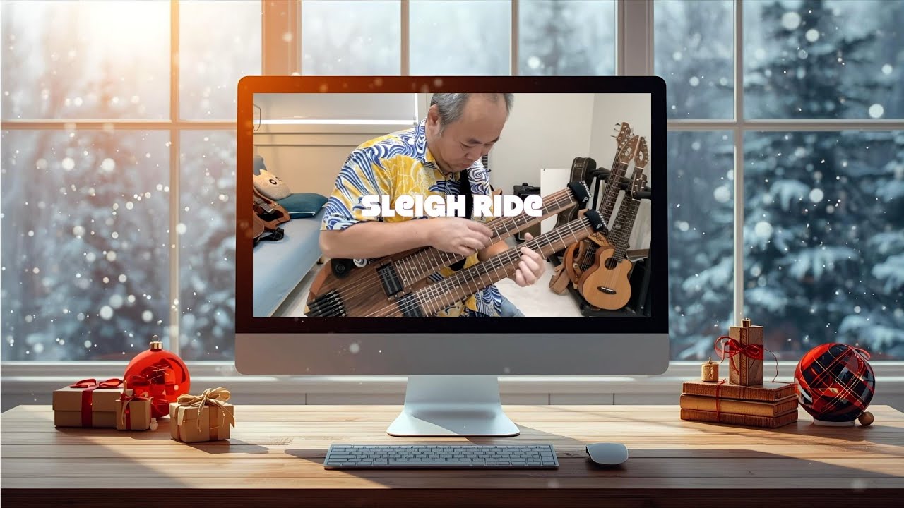 Sleigh Ride , Have Yourself A Merry Little Christmas -  Duo Guitar Solo Instrumental Daniel Purnomo