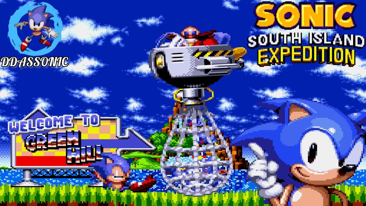 Sonic The Hedgehog - South Island Expedition + Extras - Rev 2.1.1 Update (SHC2024) • Sonic Hack