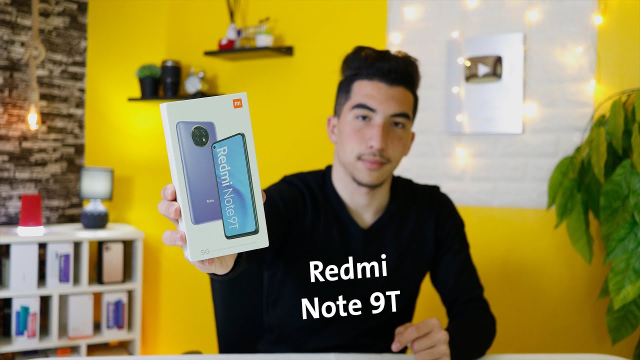 فتح علبة هاتف Redmi Note 9T 5G الجديد مع السعر في الجزائر ! 🇩🇿