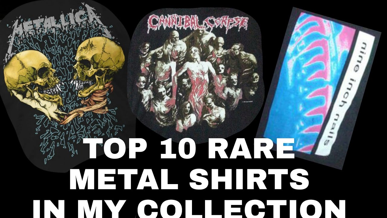 Top 10 Rare Metal Shirts \,,/