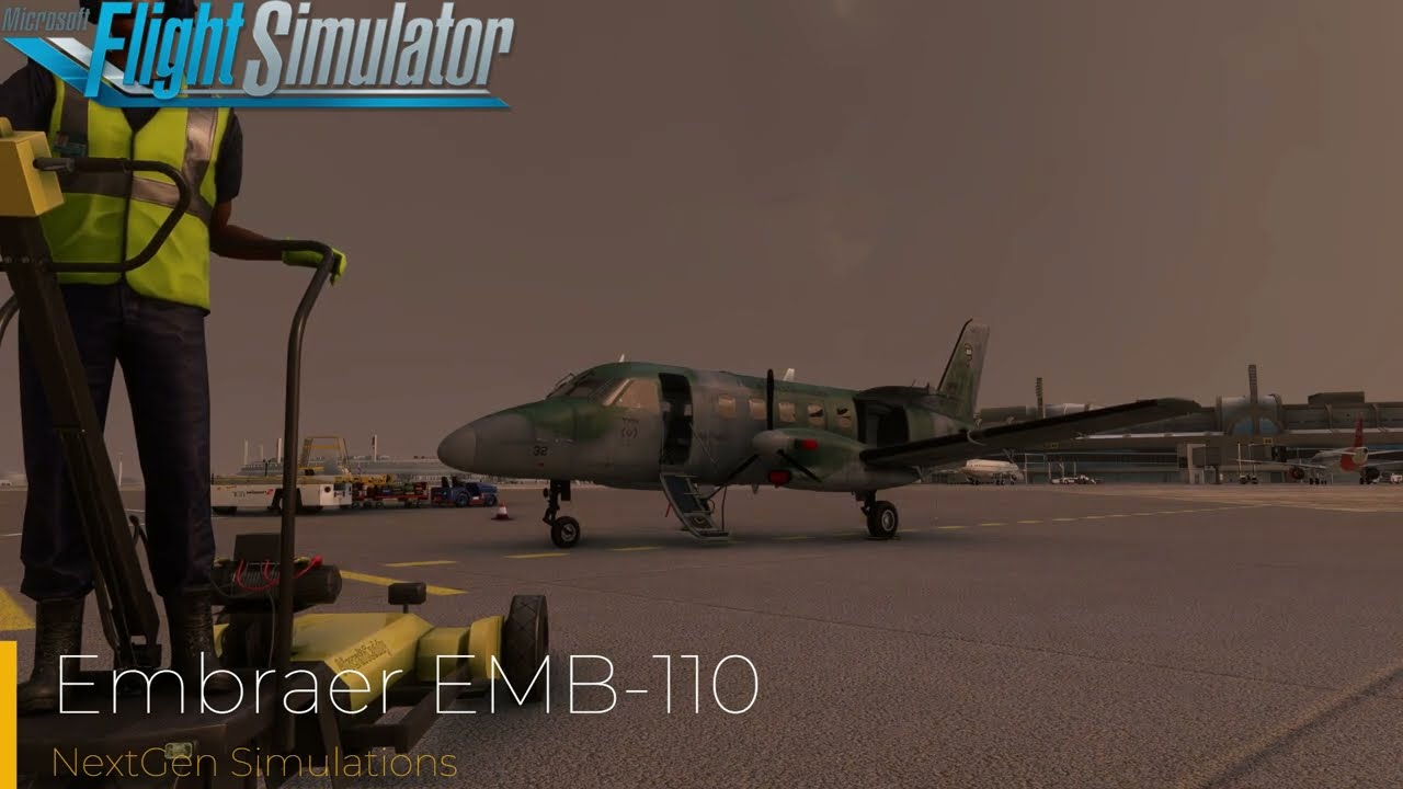Embraer 110 | Vol complet | Bresil | NextGen Simulations | MSFS