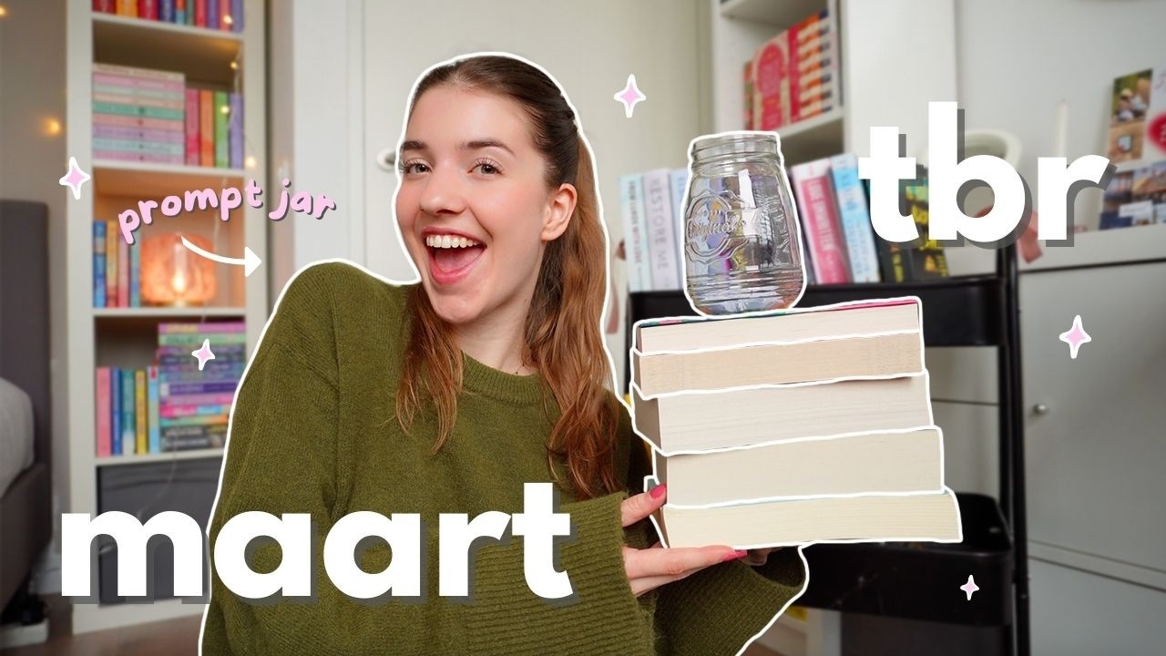 Prompt jar 🫙 kiest mijn maart tbr! 🌷📖