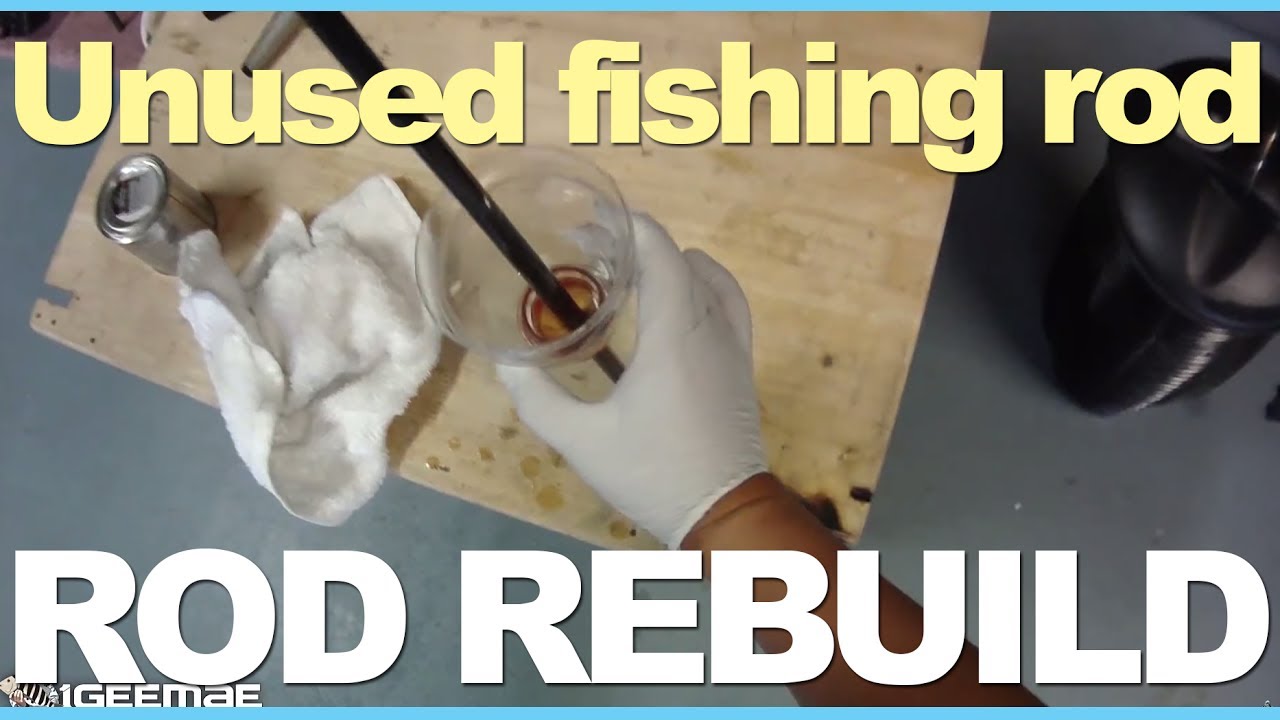 How to make unused fishing rod to spinning rod