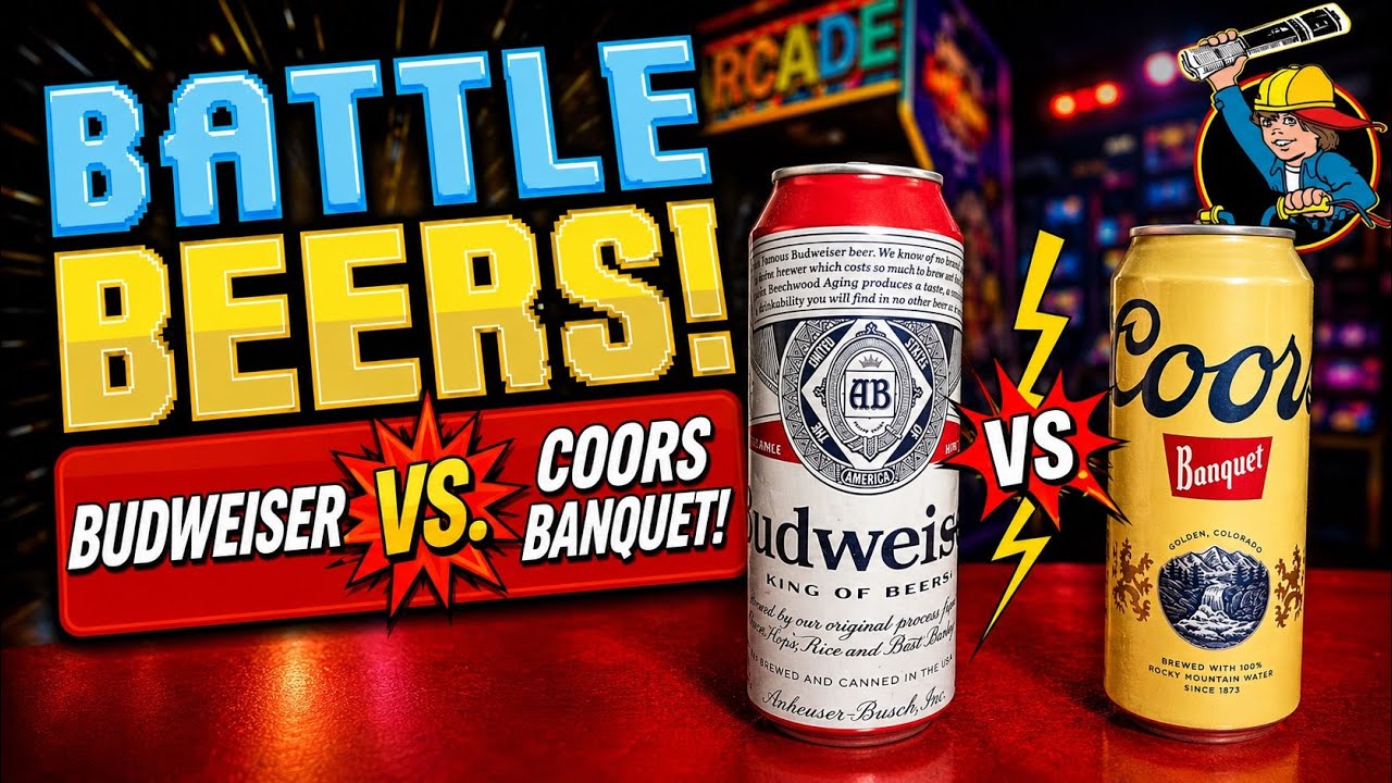 Слепая битва пива! Банкет Budweiser против Coors