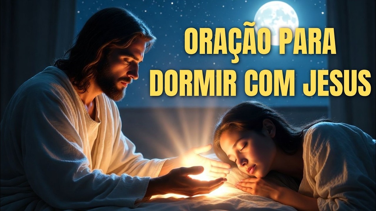 🌙✝️ ORAÇÃO DA NOITE para Dormir em Paz e Protegido | Salmo 91 + Bênção Completa para Dormir