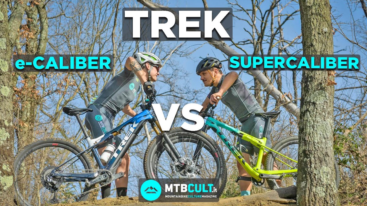Trek e-Caliber vs Trek Supercaliber: motore e gambe a confronto...