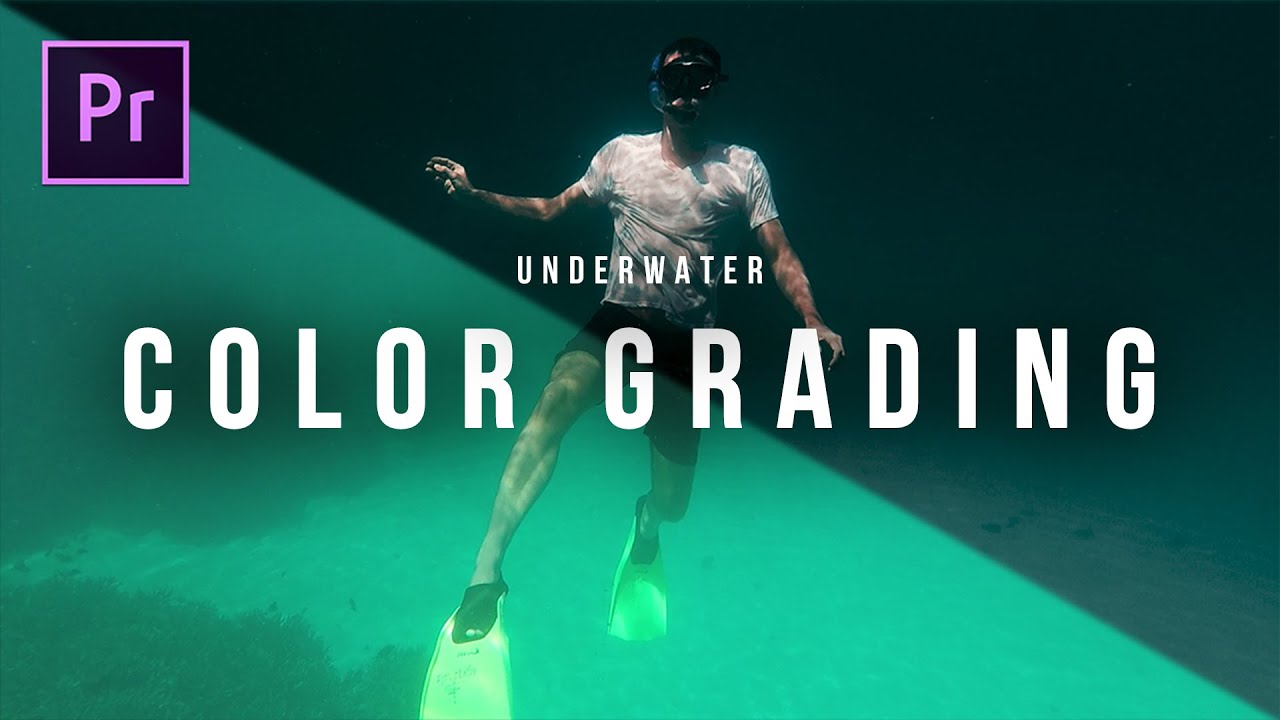Editing Underwater Footage - FAST Color Grade in Premiere Pro