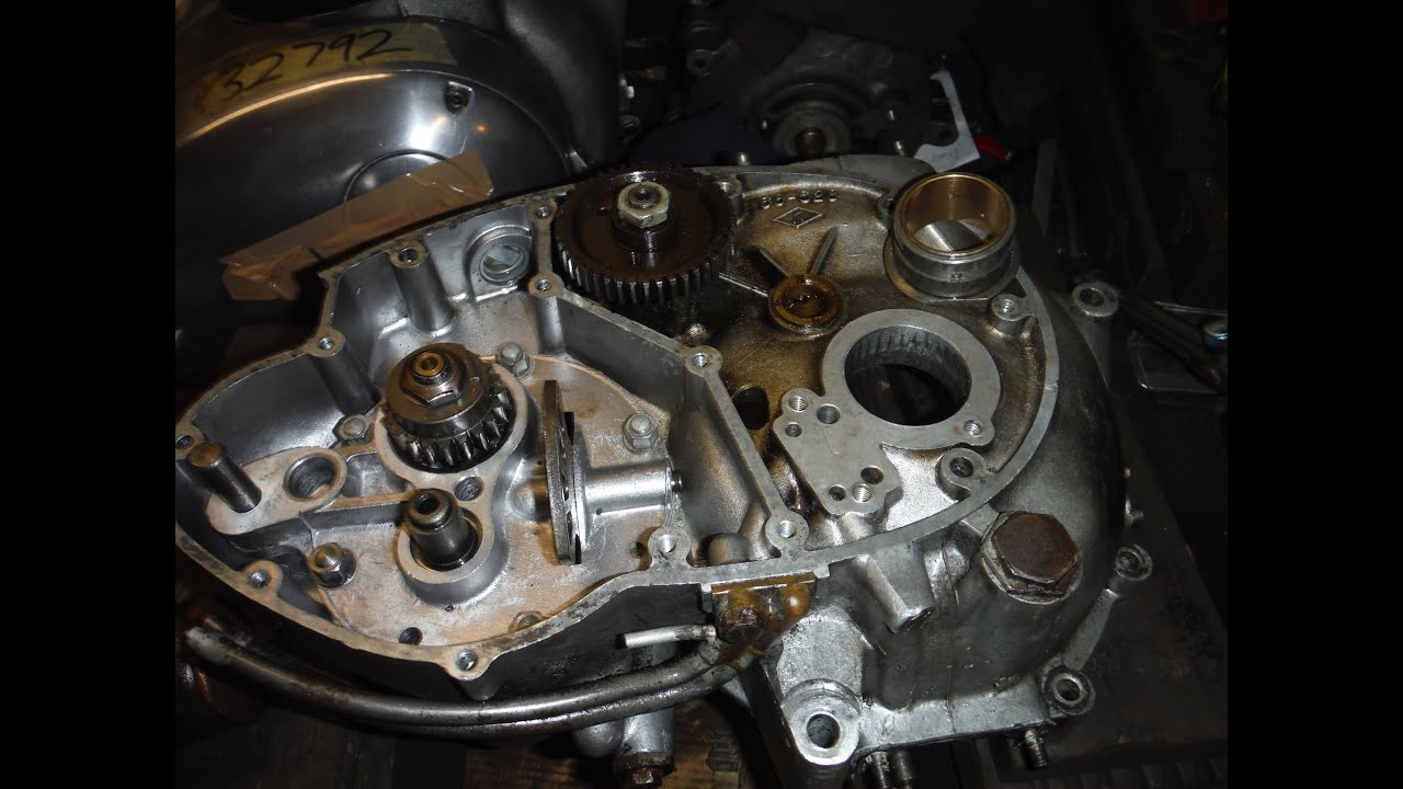 BSA A65 engine crank and timing side bush developments, thanks to tractor engine!