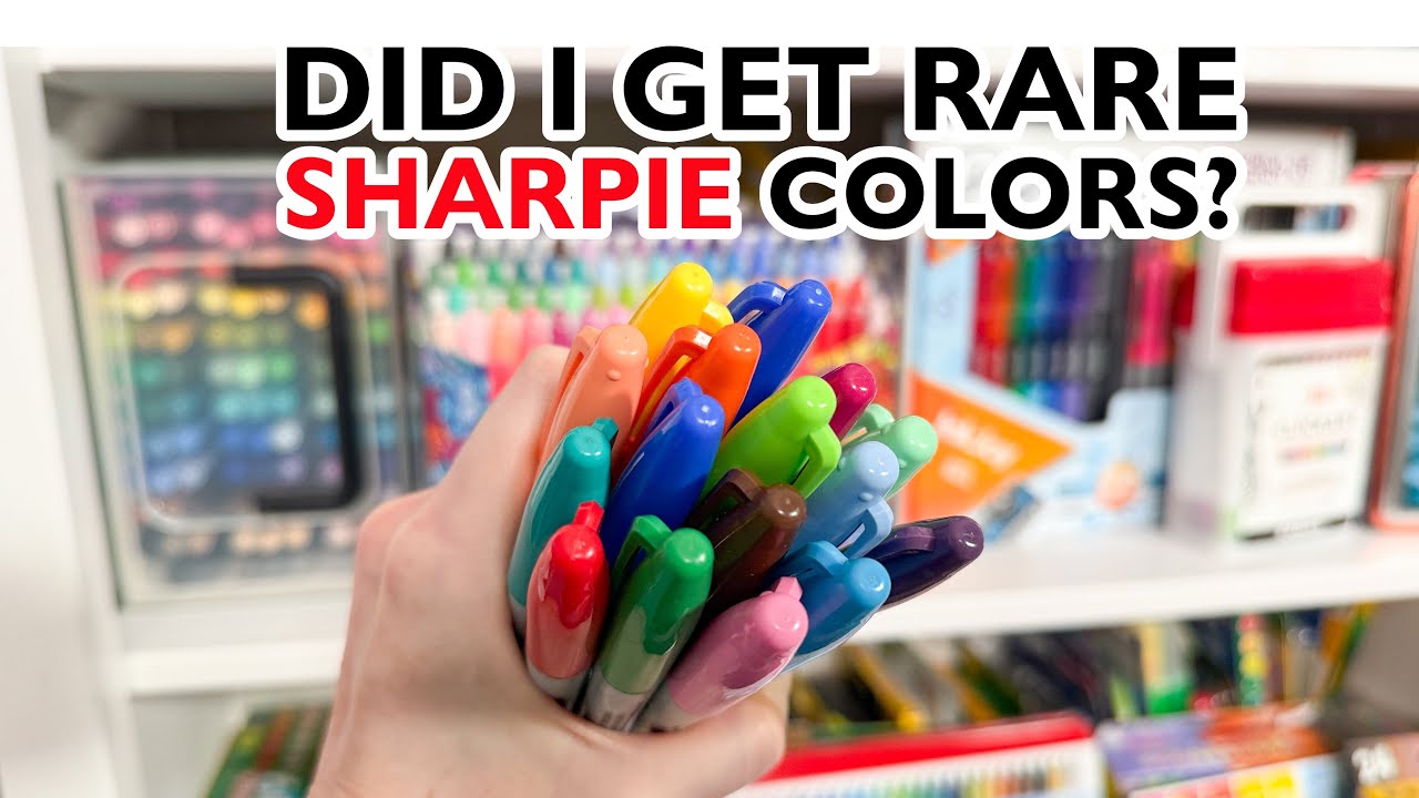 I bought a RANDOM Lot of Sharpie Markers. Did I get any Retired markers?