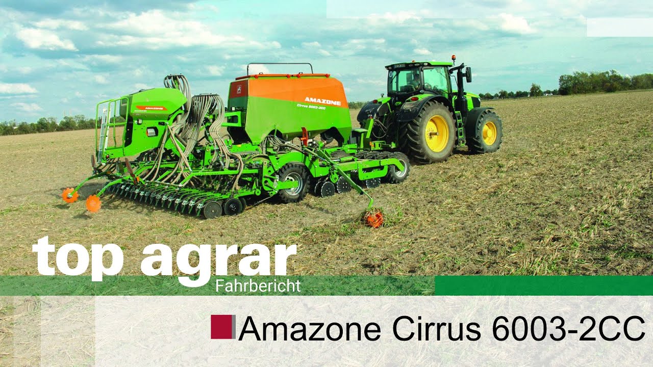 Fahrbericht Amazone Cirrus mit Minimum-Till-Ausstattung