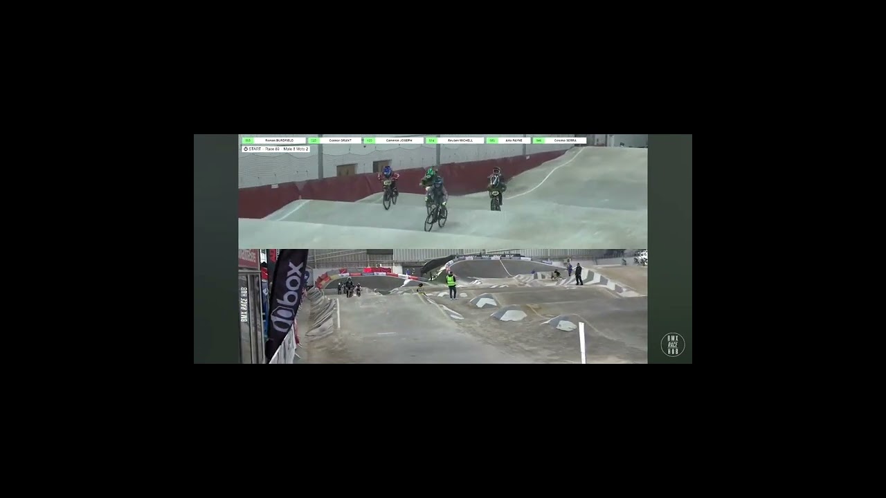 British Cycling National BMX series 2025 Manchester Indoor Round 1 & 2.