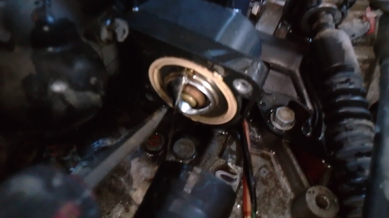 2010 Jeep compass 2.4 desinstalación de termostato