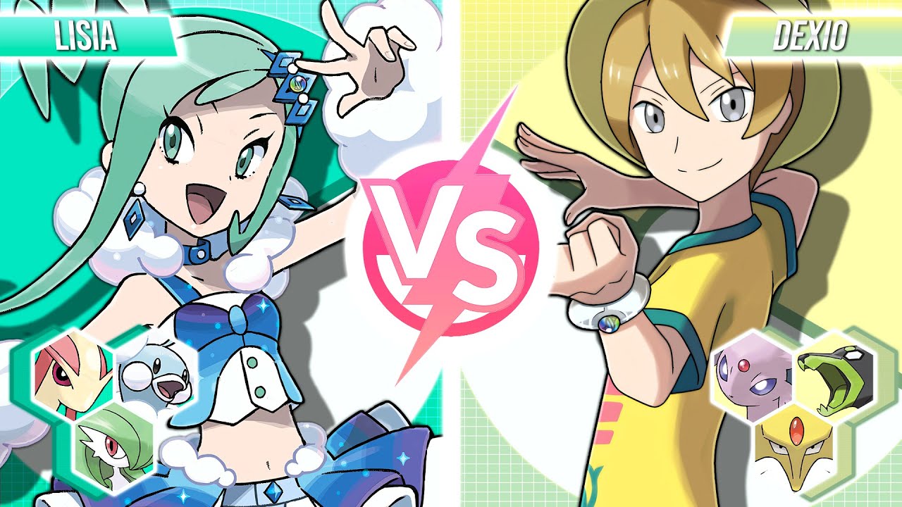 Лисия против Дексио — показательный матч Pokemon Battle