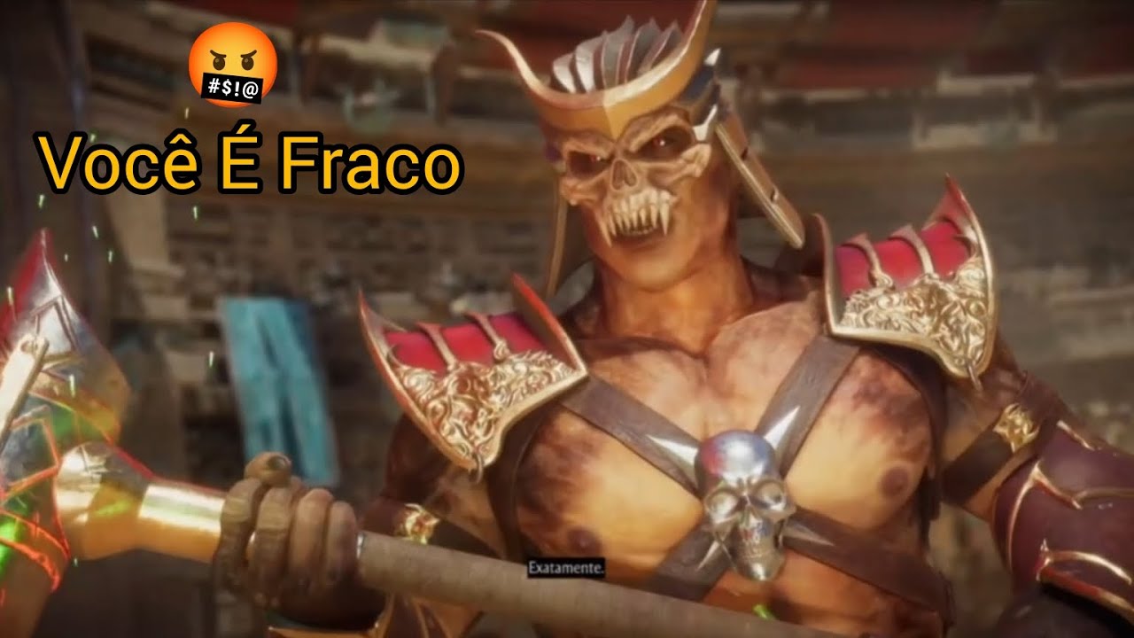Shao Kahn - As Melhores Falas Em Mortal Kombat 11