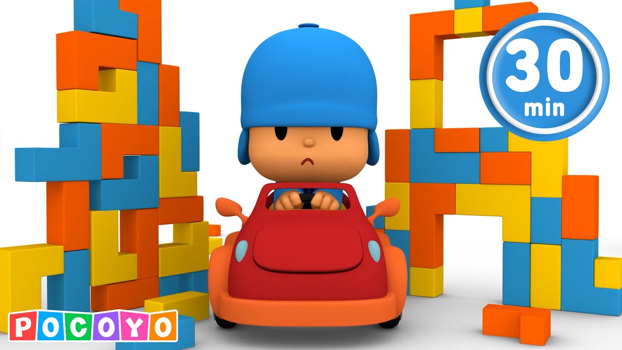 Autot ja Pyörät Pocoyon Kanssa!  🏎️🛞 [ 30 minuuttia ] Pocoyó 🇫🇮 Suomeksi | SARJAKUVIA lapsille