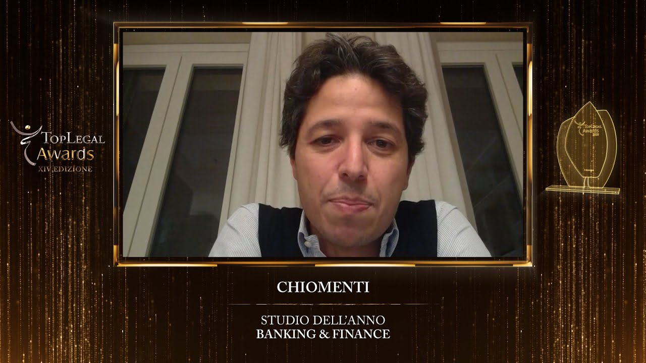 Gregorio Consoli, Chiomenti - TopLegal Awards 2020