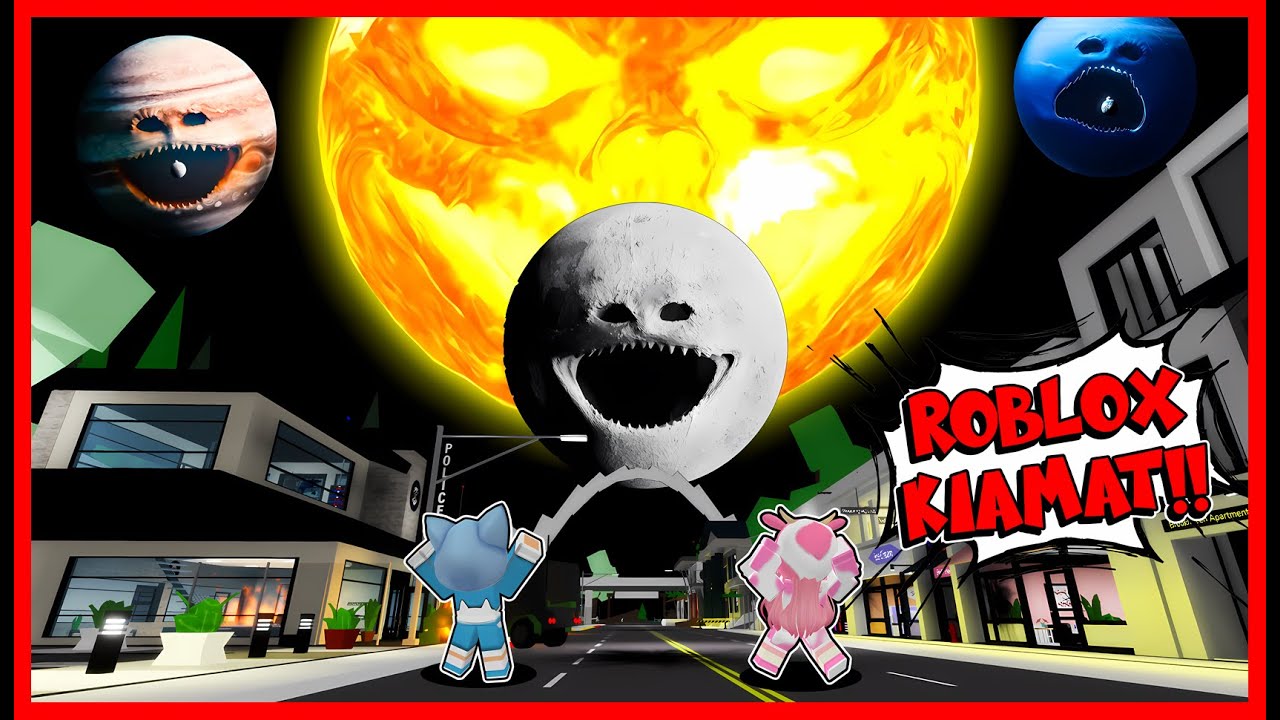 KETIKA SEMUA PLANET TERBANGUN DAN MENYERANG ROBLOX !! SEMUA DUNIA HANCUR !! Feat @MOMON  Roblox