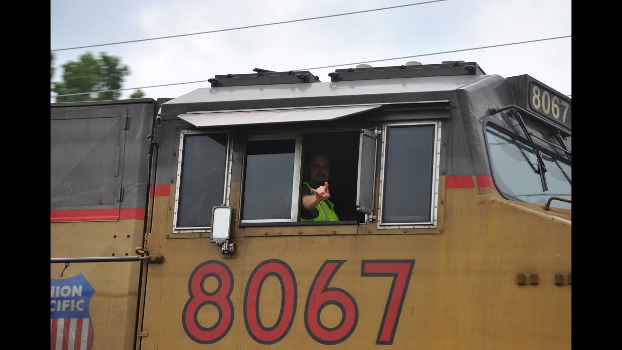 HD: August 2015 Trains w/ CEFX, CN, NS, BNSF, UP, & NS 1071