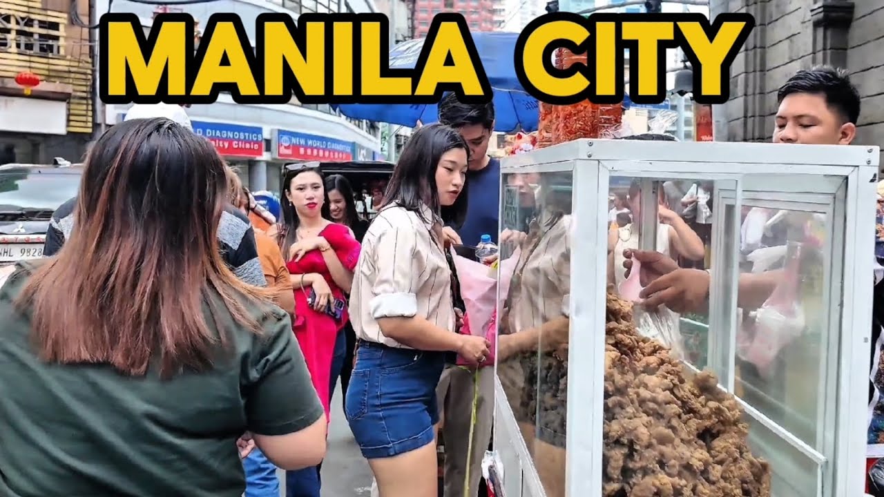 MANILA City Real Life Action Scenes 4K [HD[