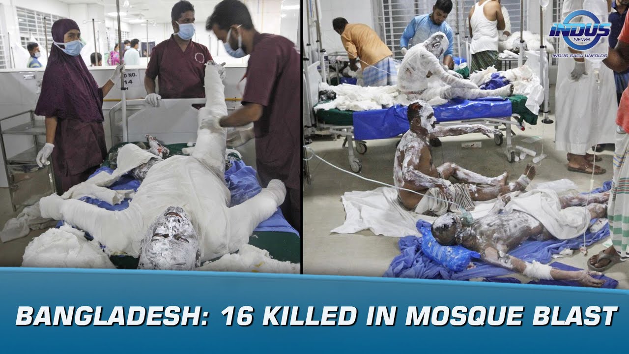 Bangladesh: 16 Killed in Mosque blast | News Bulletin | Indus News