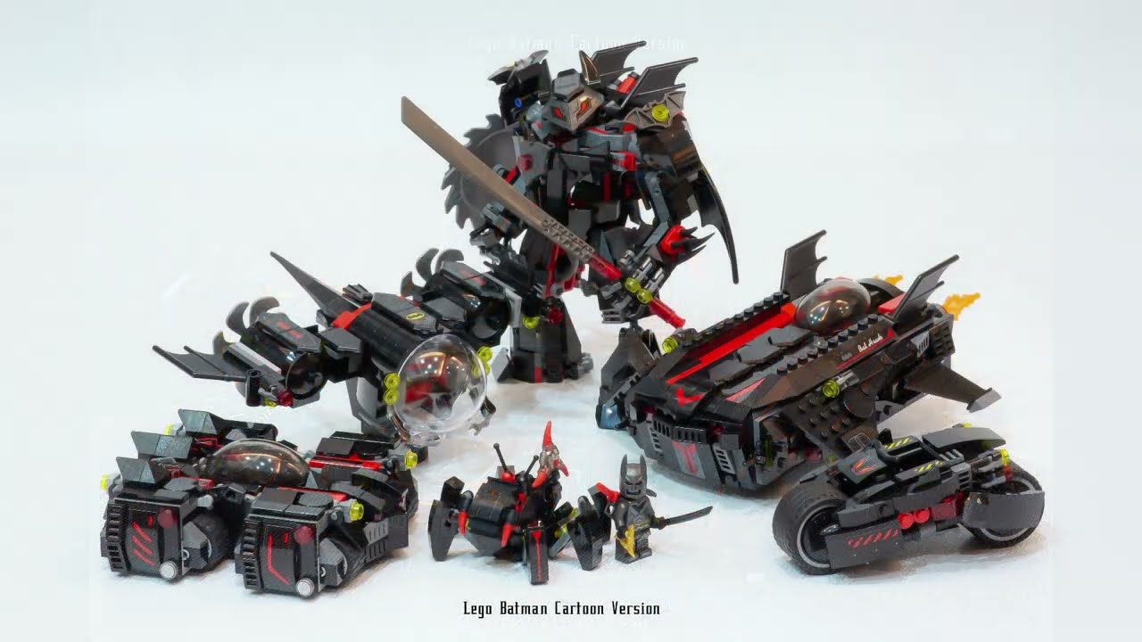 Lego custom batmobile (Cartoon Series)