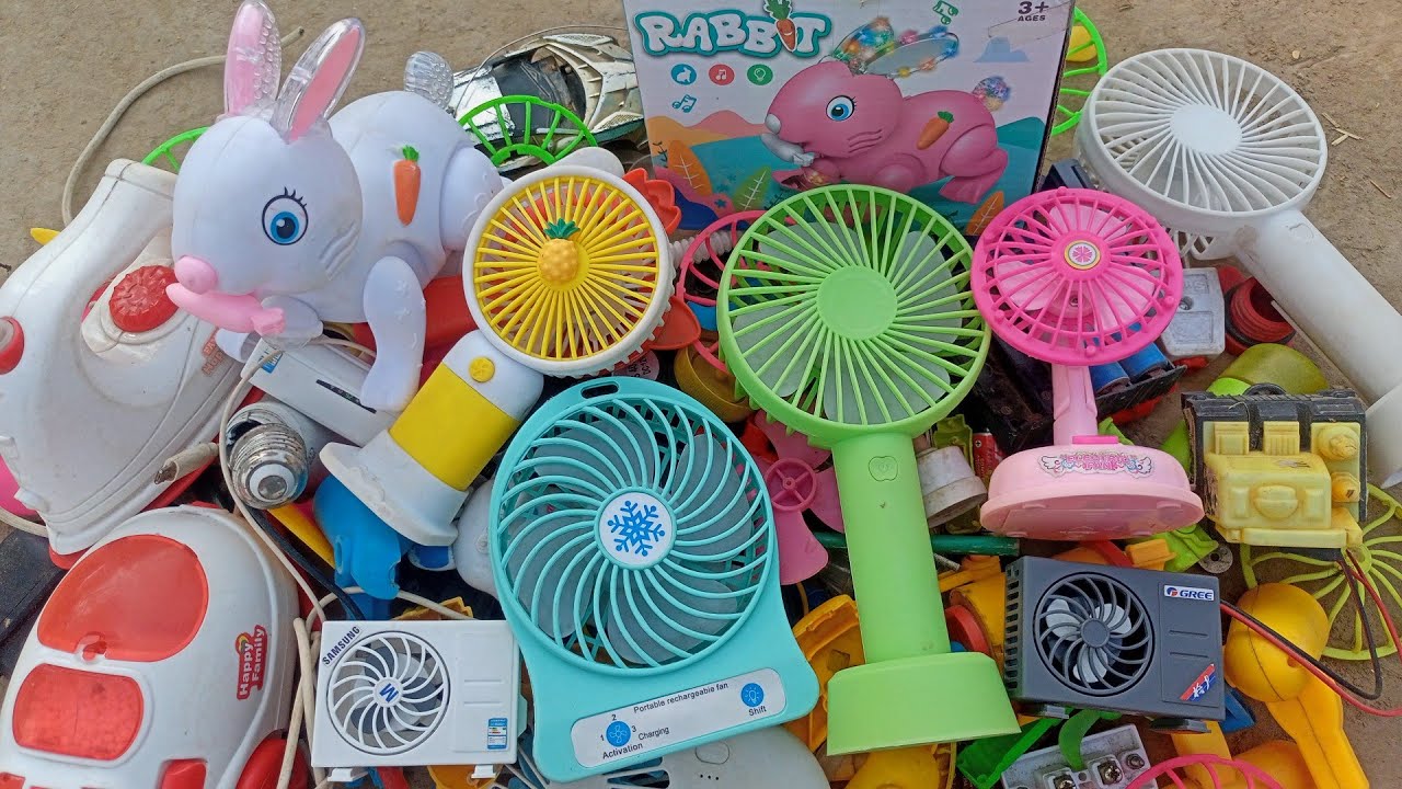 How To Make Awesome Ideas Using Toys Mini Fan And More 🔨 🚨🔫 🛵 🚗 Testing & Working 