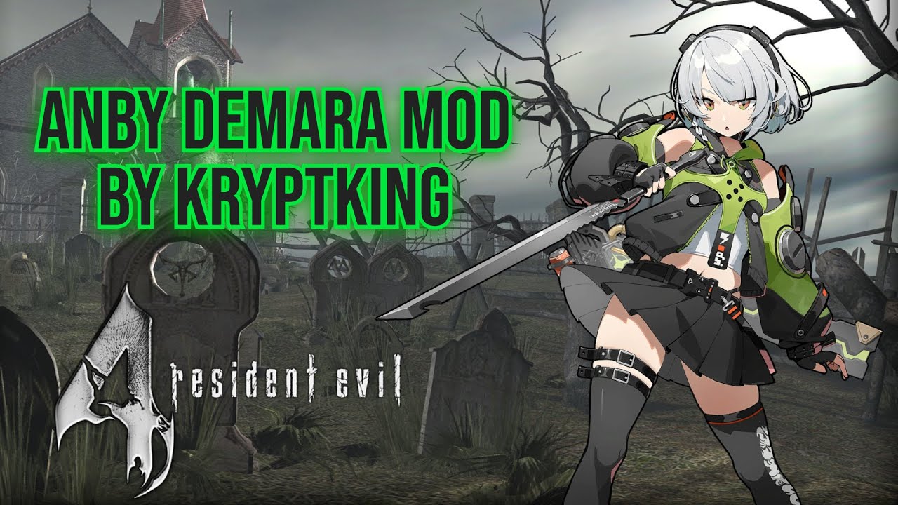 Anby Demara (Zenless Zone Zero) mod by KryptKing - Resident Evil 4 2007