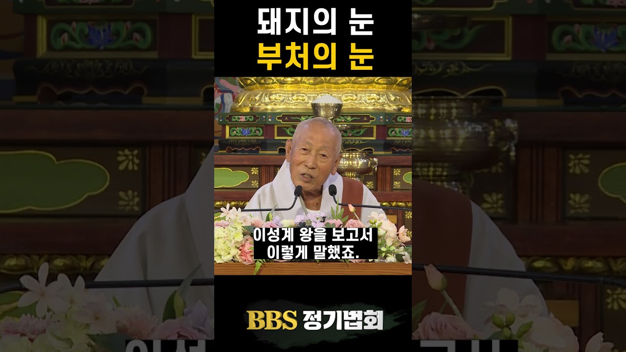 🐷돼지 눈에는 돼지만 보여요 (이성계와 무학대사 레전드 썰) 