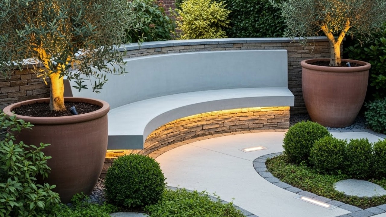 Идеи для создания роскошной садовой зоны отдыха при ограниченном бюджете | Дизайнерские тренды 20...