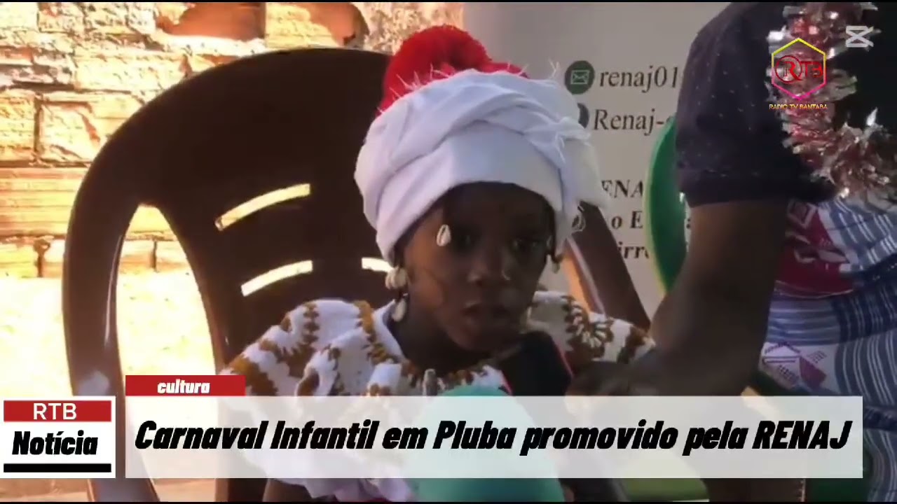 RENAJ promove Carnaval Infantil no jardim de Pluba, valorizando as crianças.