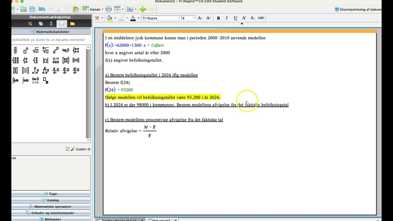 Relativ afvigelse
