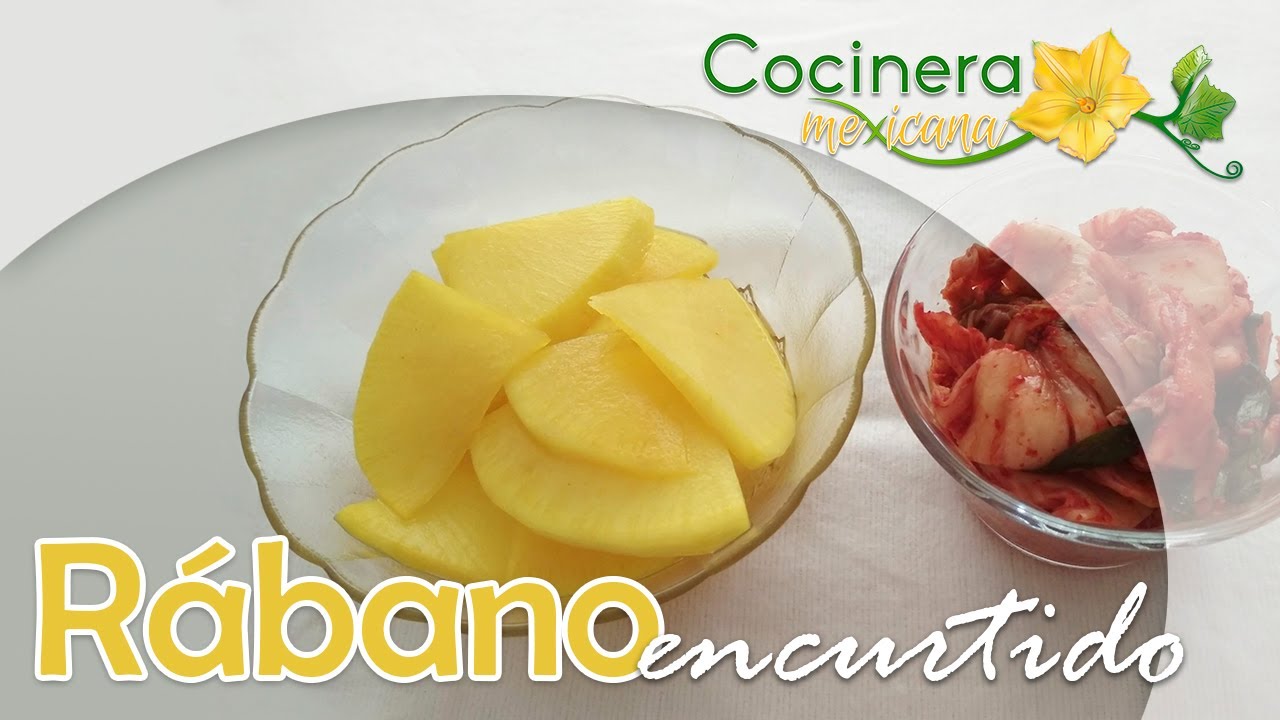 Rábano encurtido coreano Danmuji (Nabo encurtido)