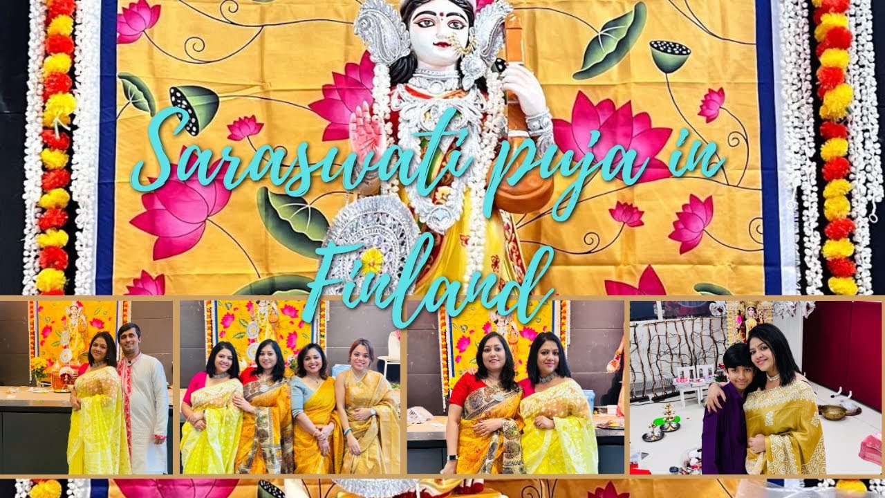 Saraswati Puja in Finland 2026 || #saraswatipuja2026 #saraswatipuja 