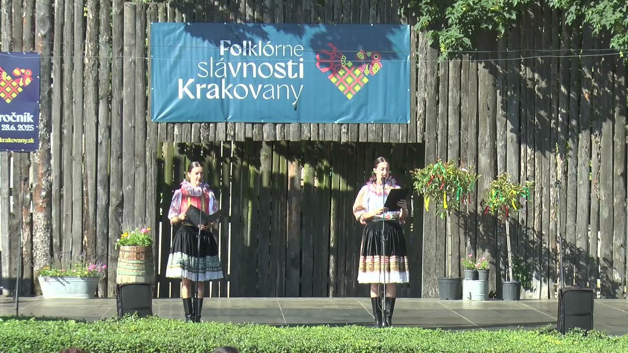 57. ročník Folklórne slávnosti Krakovany (záznam - sobota)