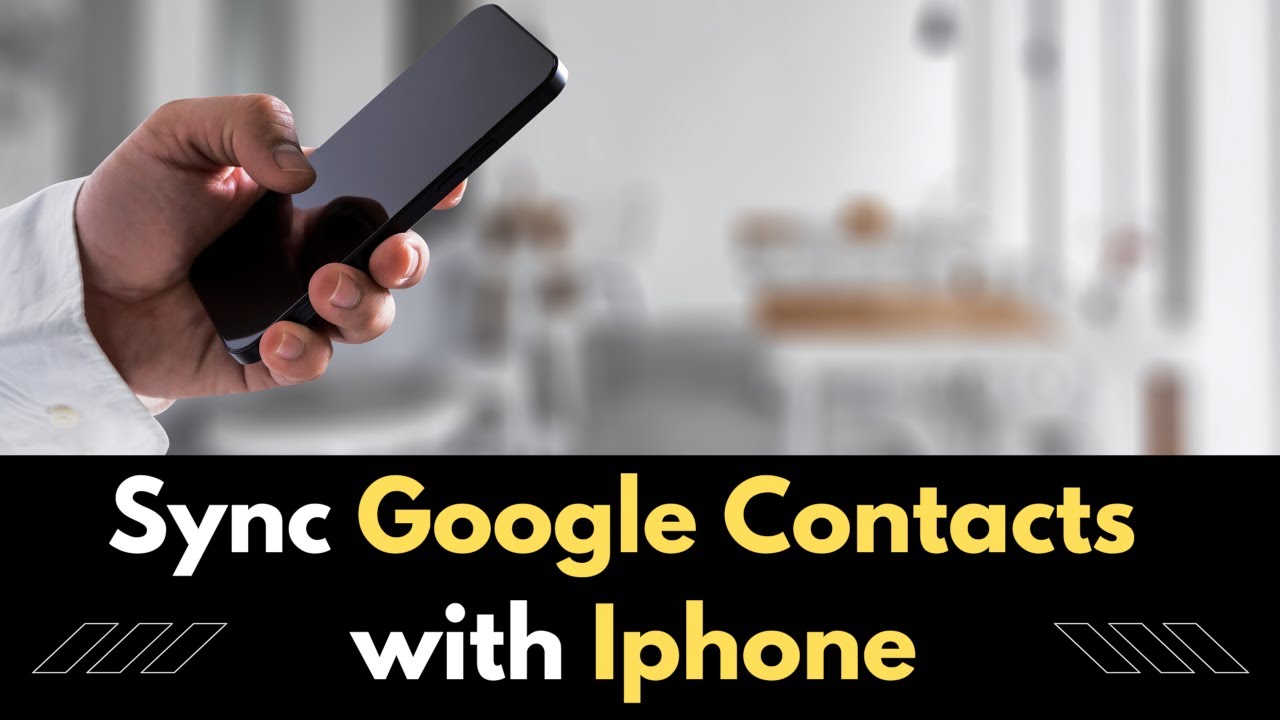 Как синхронизировать контакты Google с iPhone