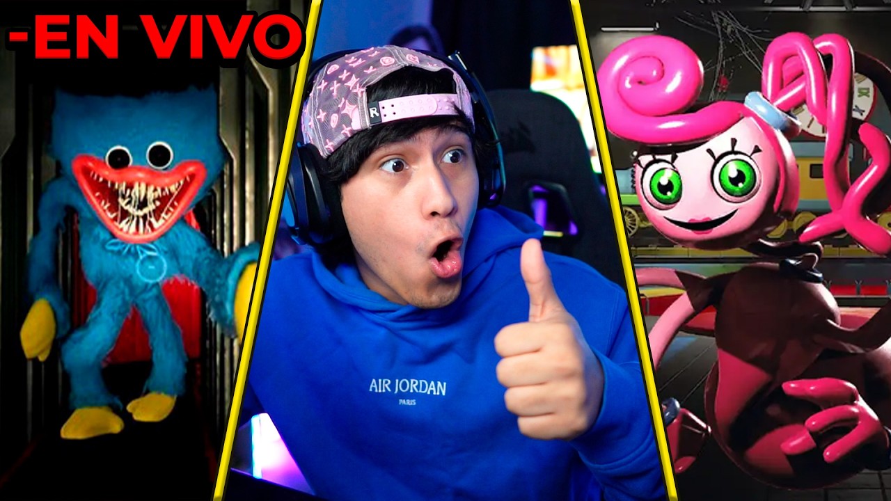 🔴INICIAMOS CON POPPY PLAYITIME SAGA🔴POPPY PLAYTIME 1🔴POPPY PLAYTIME 2 🔴FORTNITE🔴SIMULADOR🔴