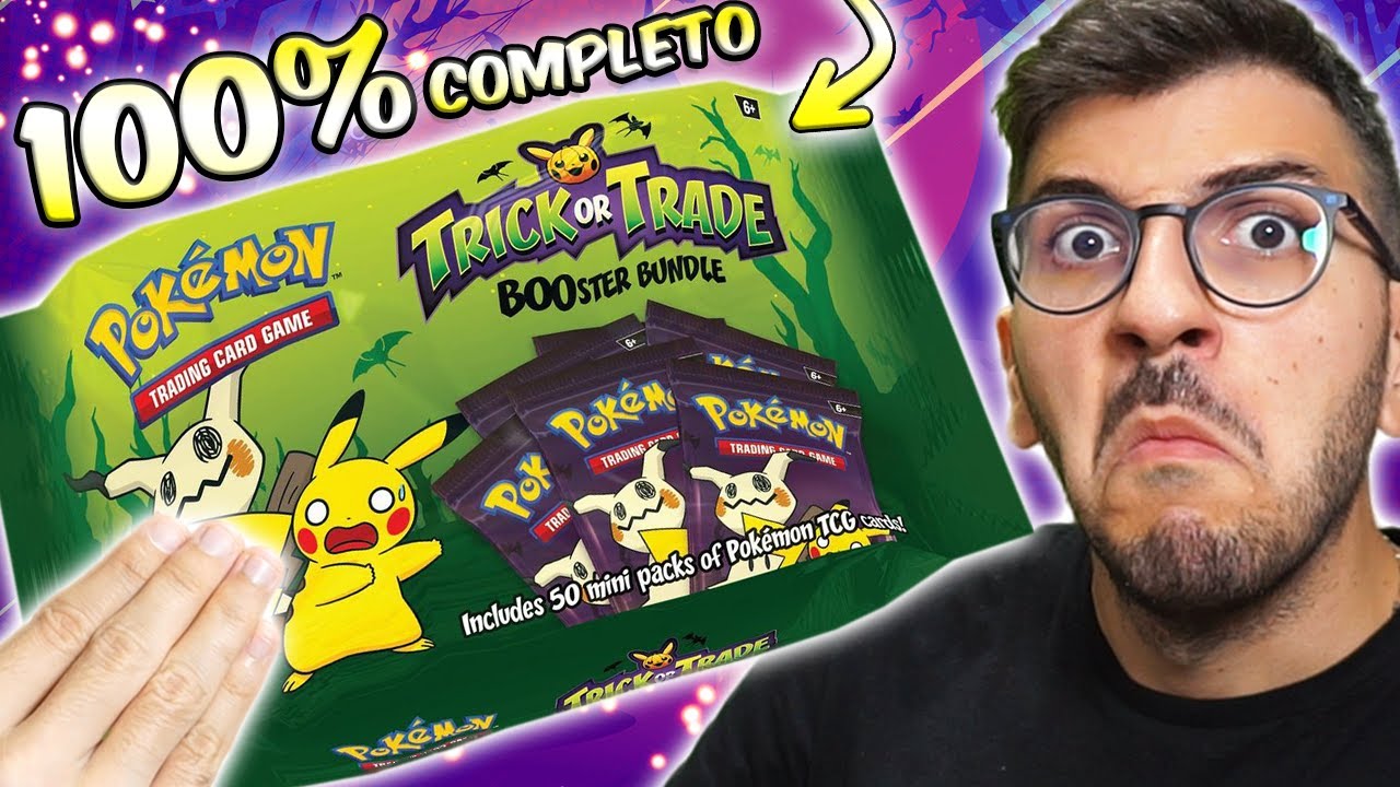 COMPLETO al 100% il MINI SET POKEMON di HALLOWEEN 2023 - TRICK OR TRADE