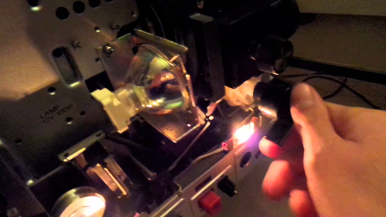 Super 8 / 8MM projector lamp not working? Easy fix