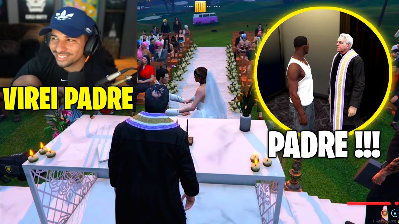 PIUZINHO VIROU PADRE NO GTA !!!